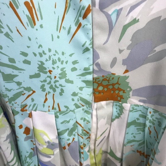 🍋 London Times Belted Floral dress size 10 - Picture 4 of 8